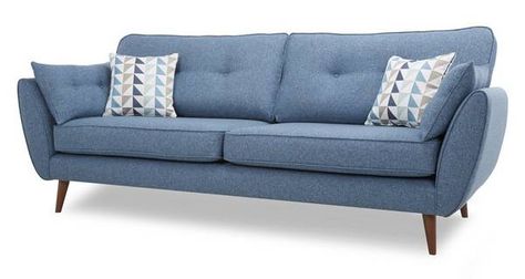 Dfs Zinc Sofa, Small Sectional Sofa, Latest Sofa Designs, Blue Couch, Dfs Sofa, Sofa Company, 4 Seater Sofa, Corner Sofa Set, Sofa Price