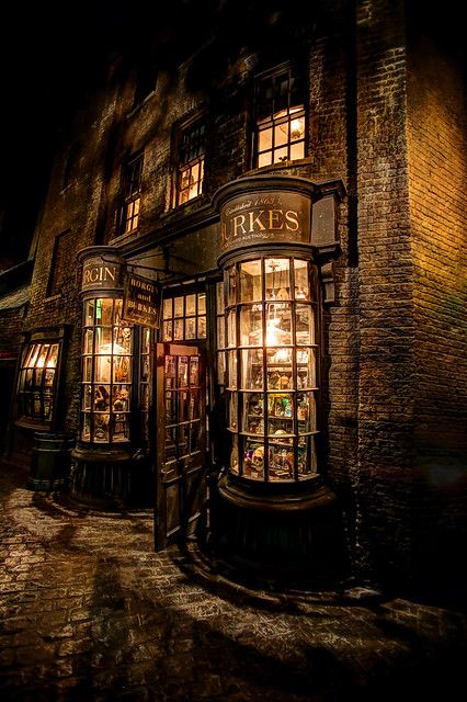 Borgin and Burkes | Harry Potter Wizarding World | Thomas Gail | Flickr Harry Potter Hogsmeade Aesthetic, Harry Potter Borgin And Burkes, Borgin And Burkes Aesthetic, Harry Potter Astethic, Harry Potter Buildings, Harry Potter Asthetics Photos, Harry Potter World Aesthetic, Harry Potter Autumn Aesthetic, Wizarding World Aesthetic