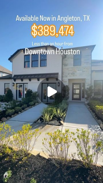 Shahar Zarfati REALTOR® on Instagram: "New Construction in Angleton, TX Available now for $389,474 Monthly Estimate: $2,335.09* Completion Estimated by 02/29/2024 4 Beds | 2.5 Baths | 2 Garages 2809 SQ FT | 2 Story 🔥 Don’t miss out on daily reels real estate education & showcasing the stunning properties of Houston! Follow @houston_residences for your daily dose of inspiration and luxury living. 🎥✨ 💰As your buyer agent, my service is absolutely FREE! 🙌🏻💸 ⏩ For a quicker response, simply fill out the form in the bio. Let’s get started on finding your perfect home! 📲🔒 • The home in the video is intended to showcase the builders product in the community, The advertised starting price does not include lot premiums, upgrades and/or options. ________ #houstonhomes #houstonrealestate #h Houston Real Estate, Real Estate Education, Buyers Agent, Downtown Houston, Perfect Home, The Community, New Construction, Luxury Living, 4 Beds