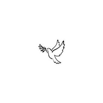 Peace Tattoos For Women, Simple Dove Tattoo, Peace Dove Tattoos, Small Dove Tattoos, Memorial Tattoo Ideas, Dove Tattoo Design, Peace Tattoos, Wrist Tattoo Ideas, Wrist Tattoo Designs