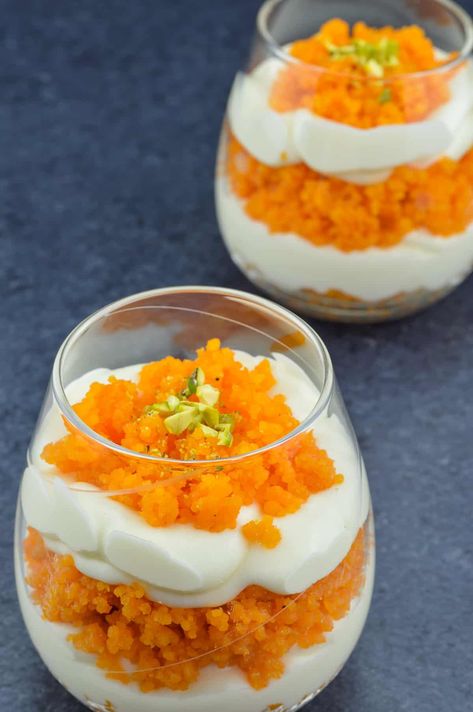 Cream Cheese Cups, Cheese Cups, Easy Indian Dessert, Diwali Sweets Recipe, Indian Appetizers, Parfait Recipes, Custom Desserts, Indian Dessert Recipes, Dessert Ingredients