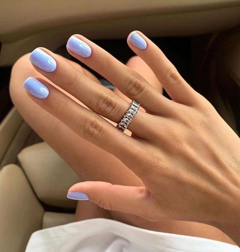 3,694 Likes, 28 Comments - F A S H I O N (@fashioninvibes) on Instagram: “Nail 😍 1-9? @salonnails.ru” Bitten Nails, Stars Nails, Best Summer Nail Color, Cracked Nails, Nails 2020, Summer Nails Colors, Minimalist Nails, Summer Nail, Short Acrylic Nails