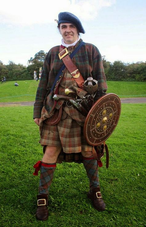 Authentic 18th Century Scottish Clothing | http://www.pinterest.com/pin/552816922981724204/; Highlands Warrior, Scottish Dress, Scottish Clothing, Scottish Warrior, Scottish Man, Scotland History, Scotland Forever, Celtic Warriors, 18th Century Clothing