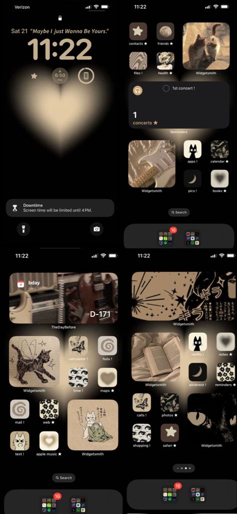 Theme Wallpaper Phone Aesthetic, Widgets Layout Ideas, Y2k Beige Wallpaper, Cute Iphone 12 Wallpaper, Iphone Theme Ideas Y2k, Iphone Wallpaper Inspo Layout, Iphone 12 Layout, Icon Ideas For Iphone, Iphone 15 Layout