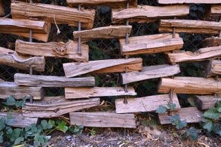 Picture of Close-up Firewood Fence, Build Fence, Log Fence, Building A Fence, Cedar Fence, Fence Gate, Wood Fence, Garden Fencing, Fence Design