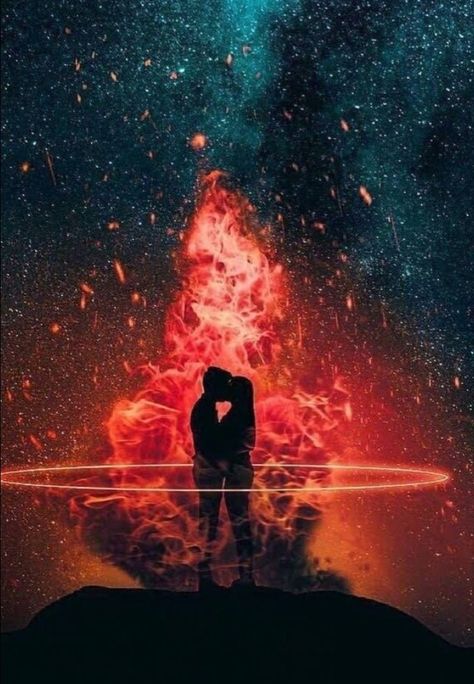 Twin Flame Art, Romantic Wallpaper, Love Wallpapers Romantic, Flame Art, Love Wallpaper Backgrounds, Love Wallpapers, Twin Flames, Couple Wallpaper, Imagine Dragons