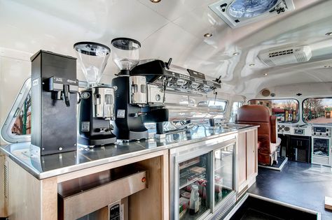 Coffee Bus, Drive Thru Coffee, Coffee Food Truck, Mobile Cafe, Mobile Coffee Shop, Coffee Trailer, Coffee Van, Food Van, Bubble Tea Shop