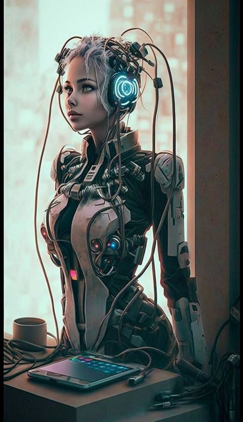 Android Concept Art, Scifi Character Design, Scifi Character, Sci Fi Character Art, Future Human, Sci Fi Character Design, Female Monster, Cyberpunk Female, Scifi Art