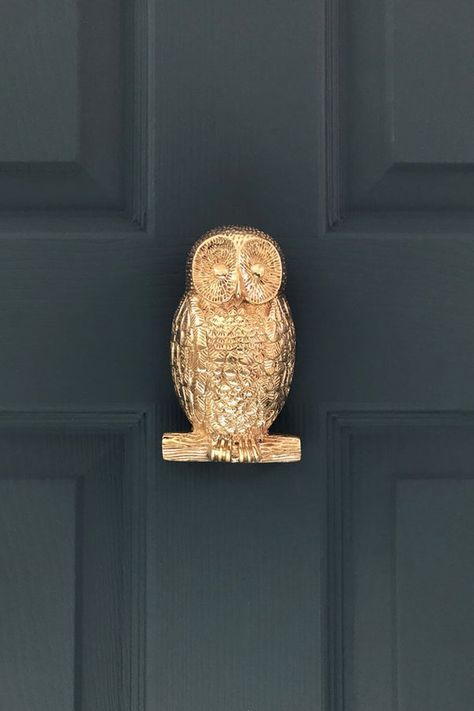 Browse our range of solid brass, chrome, nickel, and black animal door knockers. Free UK delivery is available on most door knockers and worldwide delivery is available! Buy now, pay later with Klarna! Door Knockers Unique, Owl Door, Composite Doors, Door Knobs And Knockers, Beautiful Front Doors, Door Fittings, Door Manufacturer, Front Patio, Door Knocker