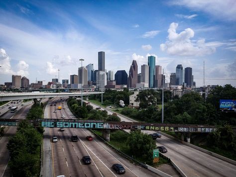 Houston Aesthetic Wallpaper, Houston Be Someone, Be Someone Houston, Houston Graffiti, Houston Aesthetic, Houston Street Art, Downtown Houston Texas, Dj Screw, Houston Texas Skyline