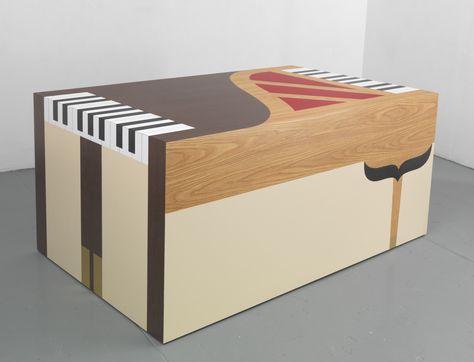 Richard Artschwager - Piano/Piano, 2011 Richard Artschwager, Post Modernism, Gagosian Gallery, Jasper Johns, Expressionist Painting, National Gallery Of Art, Famous Art, Sculpture Installation, Minimal Art