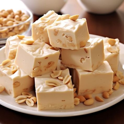 Peanut Butter Fantasy Fudge | JET-PUFFED | Recipes - Kraft Heinz Kraft Peanut Butter Fantasy Fudge, Fantasy Fudge Peanut Butter, Fantasy Peanut Butter Fudge, Jif Peanut Butter Fudge, Peanut Butter Fantasy Fudge, Original Fantasy Fudge, Original Fantasy Fudge Recipe, Creamy Peanut Butter Fudge, Penuche Fudge