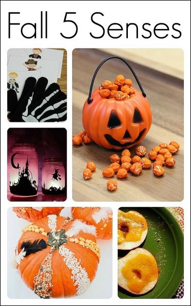 Five Senses Activities for Fall Fall Senses Activities, Pumpkin Senses Activity, Fall Five Senses Kindergarten, Five Senses Learning Centers For Preschool, Books About The Five Senses For Preschool, Five Senses Preschool, Autumn Preschool Theme, Babysitting Fun, 5 Senses Activities