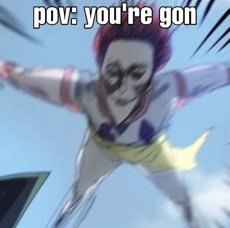 Cursed Hisoka, Anime Pics, Funny Funny, Funny Anime Pics, Anime Funny, Funny, Red, Hair, Anime