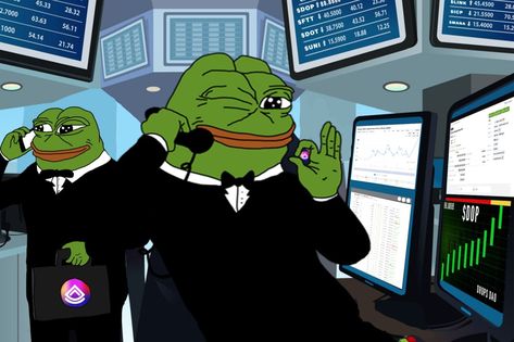 Pepes trading crypto custom NFT art Web Meme, Crypto Art, Nft Art, Marketing Meme, Best Crypto, Trading Signals, Cryptocurrency Trading, Asset Management, Trading Strategies