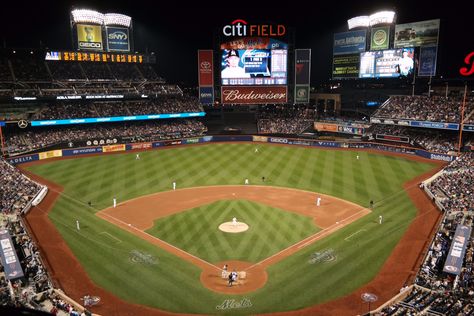 Mlb Stadium, Citi Field, Mets Baseball, Baseball Stadium, New York Mets, Sports Teams, Baseball Field, Sports Team, Mlb