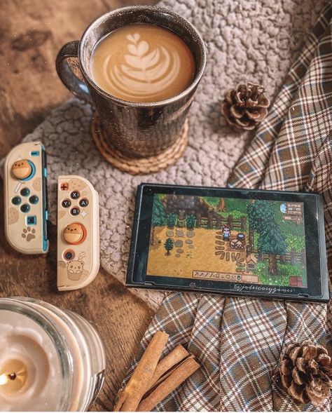 Switch Gaming Aesthetic, Nintendo Switch Cozy Aesthetic, Payday Aesthetic, Cozy Video Game Aesthetic, Switch Games Cozy, Cozy Nintendo Switch Aesthetic, Gaming Asthetic Picture, Cozy Games Aesthetic, Cozy Gamer Aesthetic Switch