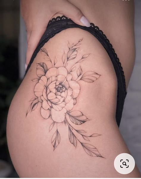 Floral Hip Tattoo, Flower Hip Tattoos, Hip Tattoo Designs, Tattoo Artist Tattoo, Floral Thigh Tattoos, Tattoo Design Tattoo, Hip Thigh Tattoos, Hip Tattoos, Artist Tattoo