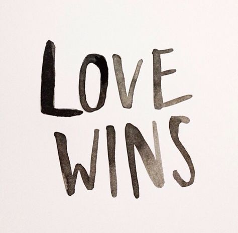 Love Wins Tattoo, Love Wins, Hand Tattoo, True Words, Beautiful Words, Hand Tattoos, Tattoo Ideas, Tech Company Logos, Tattoos