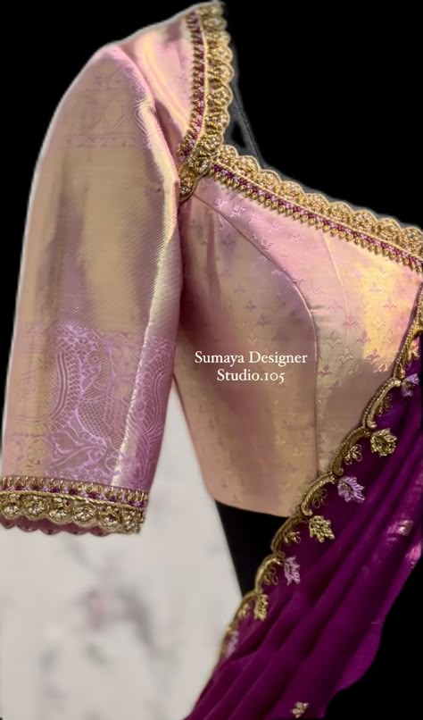 Aari Work Blouse Designs Latest Simple, Pattu Blouse Models Latest, New Trendy Aari Work Blouse Designs, Pink Pattu Saree Blouse Designs, Silk Cotton Blouse Designs Latest, Simple Blouse Work Designs Pattu, Pattu Blouse Designs Latest, Latest Pattu Blouse Designs, Pattu Blouse Design Models Latest