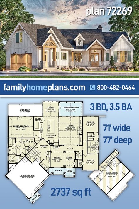 House Design 1800 Sq Ft, House Plans 1100 Sq Ft, 2500 Sq Ft House Plans 3 Bedroom, 2600 Sq Ft House Plans 2 Story, House Plans With Homeschool Room, 3br 2.5 Bath House Plans, House Plans 2500 Sq Ft Two Story, House Plans Craftsman Open Floor, Ranch On A Basement House Plans