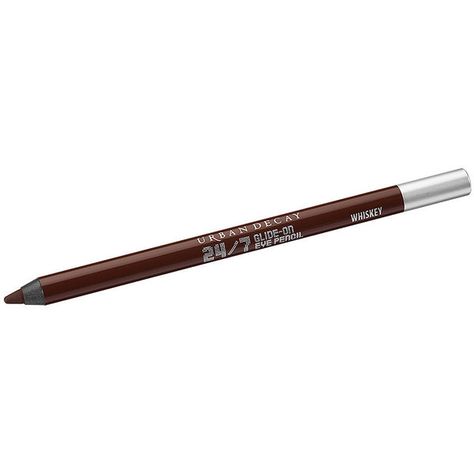 Urban Decay 24/7 Glide-On Eye Pencil, Whiskey 1 ea (€17) ❤ liked on Polyvore featuring beauty products, makeup, eye makeup, eyeliner, beauty, eyes, urban decay eye liner, urban decay, pencil eye liner and eye pencil makeup Brown Gel Eyeliner, Gel Eyeliner Pencil, Waterproof Eyeliner Pencil, Urban Decay Cosmetics, Eyeliner Pencil, Waterproof Eyeliner, Eye Pencil, Beauty Gifts, Lip Pencil