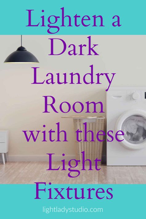 black-light-fixture-hanging-in-laundry-room Dark Laundry Room, Laundry Room Lighting Ideas, Dark Laundry, Bright Laundry Room, Laundry Room Paint Color, Laundry Room Paint, Narrow Laundry Room, Lighting Hacks, Room Lighting Ideas