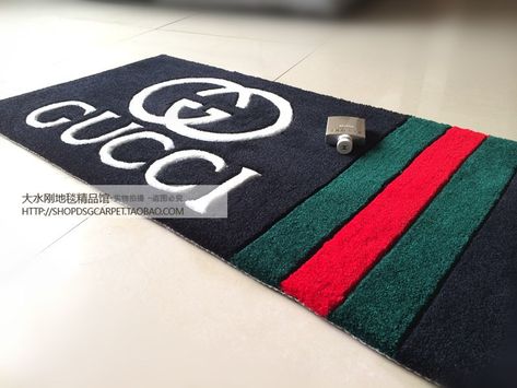 Gucci Rug, Chanel Area Rug, Lv Tufted Rug, Chanel Bathroom Rug Set, Gucci Bath Towels, Chanel Bedding Set Logo, Chanel Decoration, Gucci Bedding, Basketball Theme Room