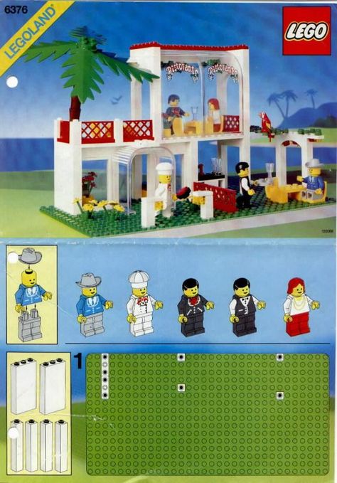 Lego Plans, Clay Mation, Vintage Kids Toys, Lego House Ideas, Lego Town, Lego Kits, Lego City Sets, Lego Buildings, Vintage Lego