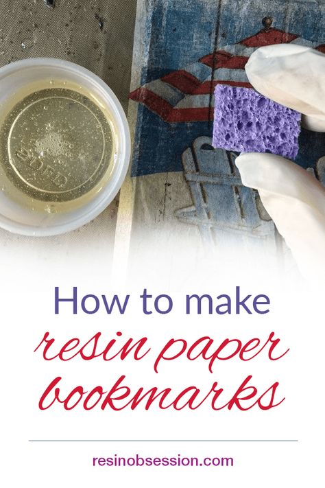 Bookmarks Ideas, Resin Jewelry Tutorial, Resin Paper, Homemade Bookmarks, Diy Resin Mold, Resin Crafting, Resin Bookmarks, How To Make Resin, Clear Paper