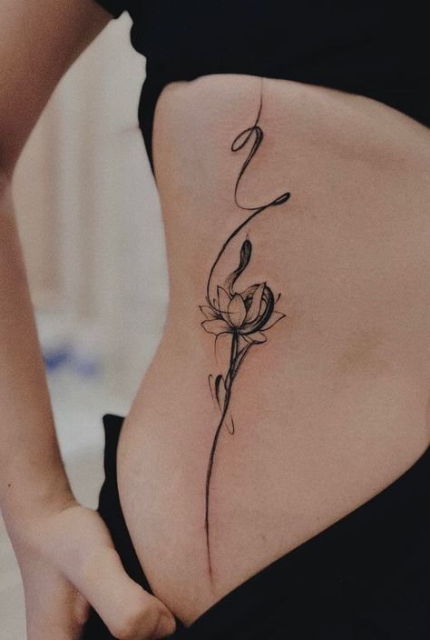 Rose Tattoos For Women, Tattoo Signs, Spine Tattoos For Women, Small Hand Tattoos, Back Tattoo Women, Discreet Tattoos, Spine Tattoos, Subtle Tattoos, Feather Tattoos