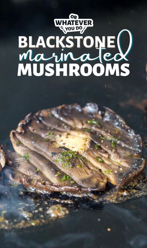 Sirloin Cap, Grilled Portabella Mushrooms, Cap Steak, Smoked Baked Potatoes, Portabella Mushrooms Recipes, Outdoor Griddle Recipes, Griddle Cooking Recipes, Portabella Mushroom, Outdoor Cooking Recipes