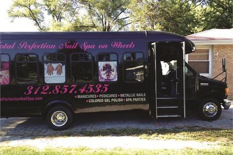 Going Mobile - Nails Magazine Spa Trailer, Mobile Beauty Therapist, Trailer Business, Mobile Nail Salon, Mobile Hair Salon, Mobile Beauty Salon, Salon Concepts, Beauty Van, Mobile Spa