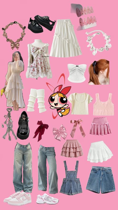 blossom aesthetic : Blossom Outfit Powerpuff, Blossom Powerpuff Outfit, Powerpuff Outfit, Blossom Cosplay, Y2k Costume, Blossom Powerpuff, Blossom Aesthetic, Power Puff, Puff Girl