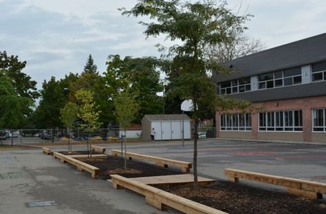 Cour De Recreation, School Ground, Outdoor Learning Spaces, Outdoor Classroom, School Yard, Outdoor Learning, Learning Spaces, Outdoor Play, Pergola