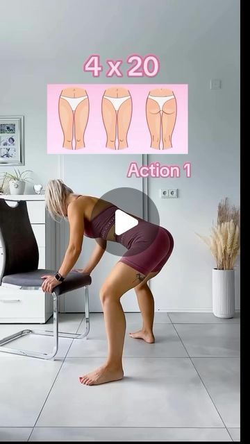 Workouts For Glutes, Inner Thigh Workout, Leg Day Workouts, Home Exercise Routines, Thigh Exercises, Bodyweight Workout Beginner, Weight Workout Plan, Gymnastics Workout, Fat Burning Workout