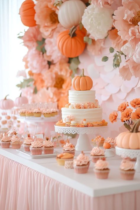 Uncover girl's first birthday party ideas that make every moment magical. From beautiful themes to creative decorations, these Ideas For 1st Birthday For Girl include everything you need for a picture-perfect Baby Girl Theme Birthday Party. Girly Fall Birthday Party, My Pumpkin Is Turning One, November One Year Birthday Party, 1st Birthday Party Ideas November, October Birthday Themes One, 1st Birthday Themes October, Our Pumpkin Is Turning One Party Girl, Fall Themed 1st Birthday Girl, Fall Baby Birthday Party Ideas