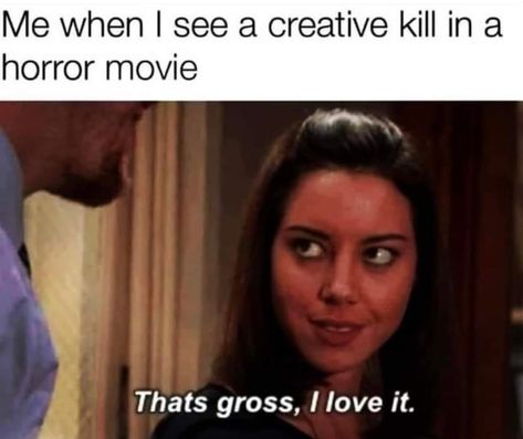 Spooktober Memes, Horror Movie Quotes, Horror Quotes, Horror Movies Funny, Scary Funny, Funny Horror, Horror Lovers, Movie Memes, Dark Memes