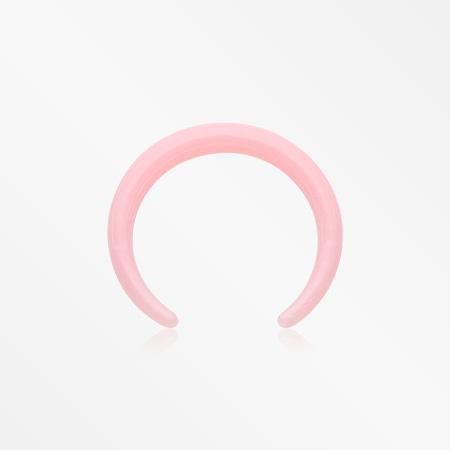 see more colorsMaterial: Bio-FlexSuitable for Septum Piercings It is always recommended to know your exact piercing size to ensure fitment, safety, and comfort. Please consult your local piercer if you are unaware of your size.*This item ships in 1 business days. Pink Septum Jewelry, Pink Septum, Piercing Retainer, Pretty Piercings, Septum Retainer, Dream Accessories, Septum Piercings, Circular Barbell, Pastel Goth Fashion