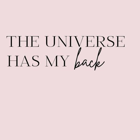 Universe Has My Back, Lucky Quotes, Drawing Designs, Spirituality Affirmations, Universe Love, Child Of The Universe, Universe Quotes, Wallpapers Quotes, Babe Quotes