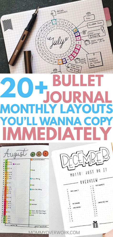 Best BULLET JOURNAL MONTHLY layouts and spreads of the year. Find at a glance calendar overview and goals trackers. Design ideas from easy minimalist cover pages to set up to fun watercolor themes. No matter the month, these logs will keep your tasks and events organized. January, February, March, April, May, June, July, August, September, October, November, December #bujo #bulletjournallove #bulletjournaladdict #bulletjournaljunkie #bujolove #bujocommunity #bujojunkies #bulletjournalcollecti... December Bujo, Bullet Journal September, Bullet Journal Monthly, February Bullet Journal, Bullet Journal Month, Fun Watercolor, Bullet Journal Monthly Spread, At A Glance Calendar, Fun Lifestyle