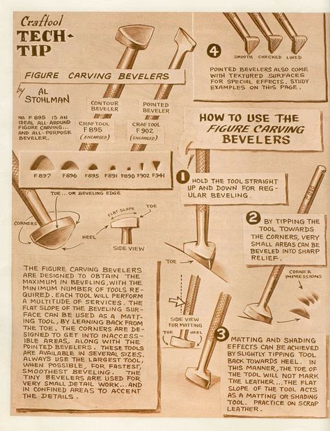 Tandy Leather Tools, Woodworking For Beginners, Leather Tutorial, Leather Working Patterns, Leather Patterns, Leather Working Tools, Leather Tooling Patterns, Tooling Patterns, Leather Tools