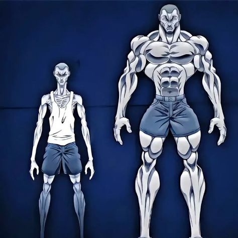 Jack Hanma, Baki Aesthetic, Martial Arts Anime, Bodybuilding Pictures, Bodybuilding Workout Plan, Animated Wallpapers For Mobile, Straight Leg Pant, Animation Art Character Design, Assassin’s Creed