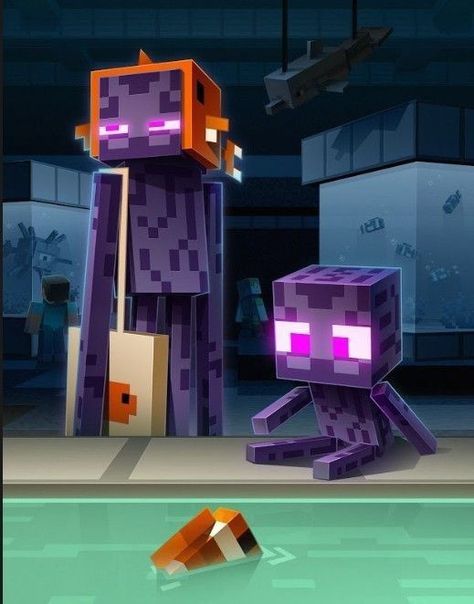 si_mau² Minecraft Mobs Wallpaper, Paty Ideas, Funny Minecraft Videos, Minecraft Fanart, Minecraft Comics, Minecraft Images, Minecraft Drawings, Minecraft Pictures, M Craft