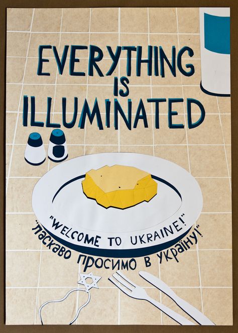 Everything is Illuminated Jackie Film, Style Movie, Film Club, Everything Is Illuminated, Jonathan Safran Foer, Big Tv, Best Movie Posters, Books You Should Read, Visual Media