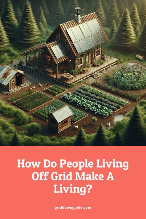 Discover how people living off-grid make a living through sustainable farming, artisanal crafts, remote work, and more in this comprehensive guide to off-grid income! Living Off Grid In The Uk, Off Grid Living Aesthetic, Dry Cabin, Living Off Grid, Seasonal Work, Living Off The Grid, Off Grid House, Emergency Plan, Water Collection