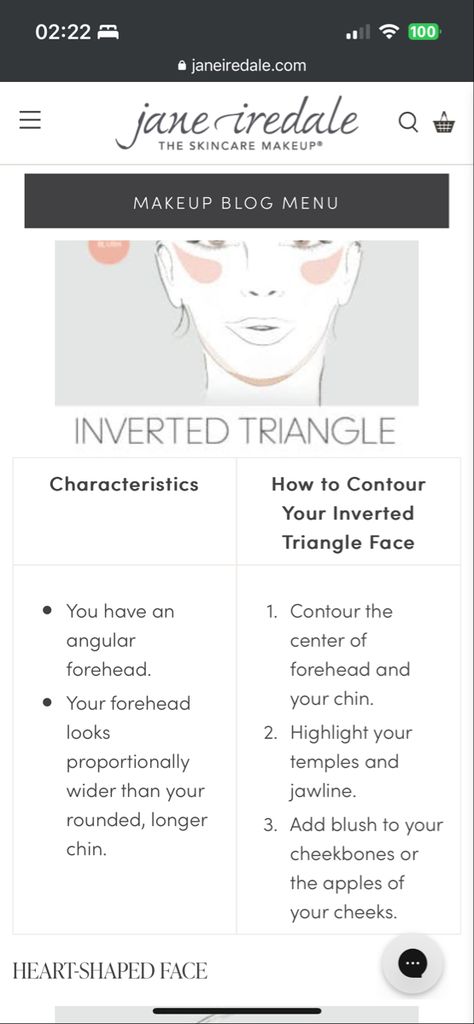 Triangle Face Shape Makeup, Inverted Triangle Makeup, Inverted Triangle Face Shape, Face Shape Makeup, Triangle Face Shape, Triangle Makeup, Triangle Face, Inverted Triangle, Makeup Blog