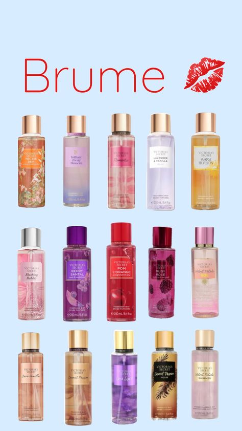 Fragrance Collection, Perfume Collection, Body Mist, Body Spray, Victoria Secret, Body Care, Lavender, Bubbles, Spray