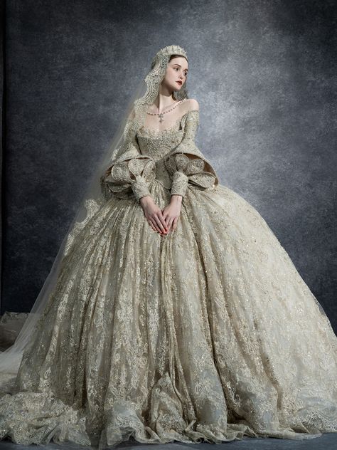 ELIZABETH - TheAtelier Victorian Dress Gown, Victorian Poetry, Victorian Era Dresses, Victorian Wedding Dress, Ethereal Dress, 파티 드레스, Old Fashion Dresses, Victorian Wedding, Fantasy Gowns