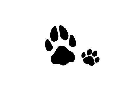 Paw Sketch, Cat Paw Print Tattoo, Cat Paw Tattoos, Cat And Dog Tattoo, Tattoo Wallpaper, Dog Print Tattoo, Dog Paw Tattoo, Paw Tattoo, Tattoo Cat